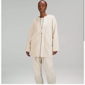 Lululemon Collarless Textured Fleece